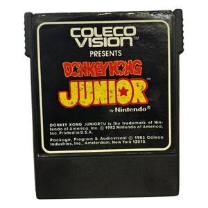 Donkey Kong Junior by Nintendo - ColecoVision - Cartridge Only - Tested & Works